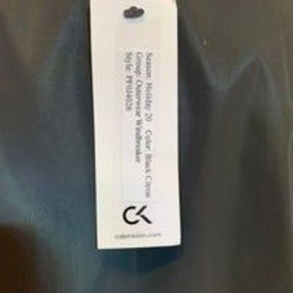 Calvin Klein Jacket Grey Neon Pink - Picture 11 of 12